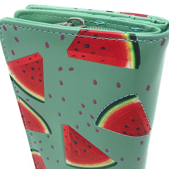 Shagwear Handbags - SOLD- Cute Shagwear Green Watermelon Wallet